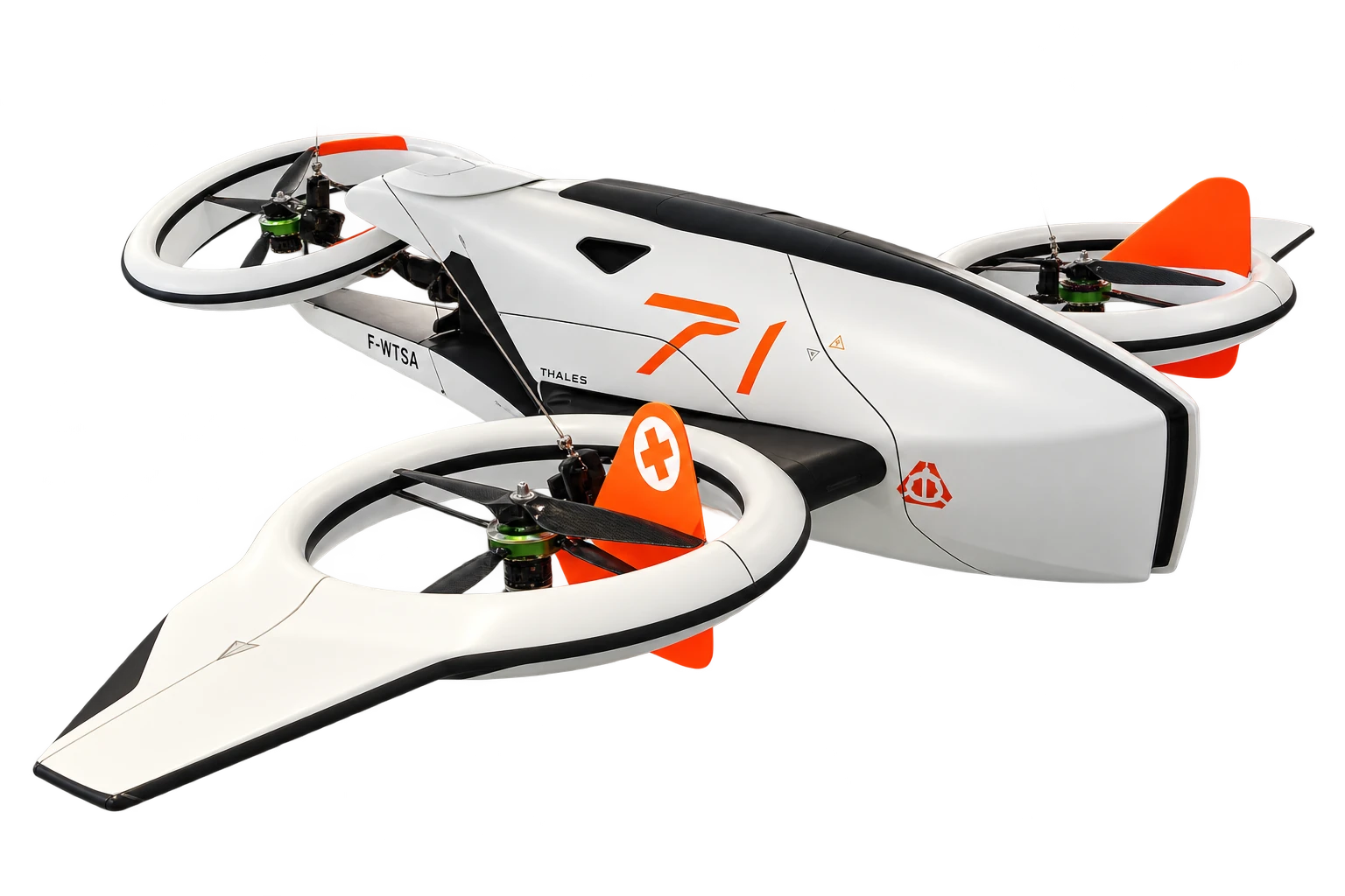 Concept de drone médical EVA